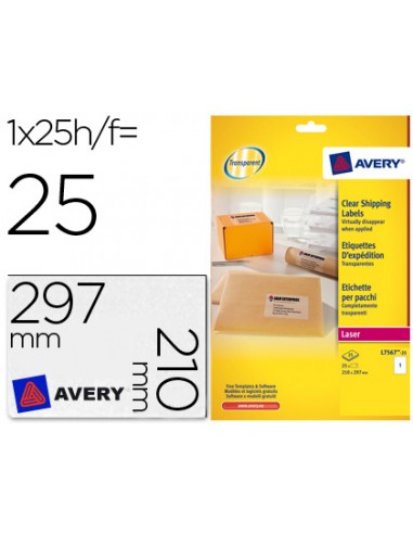 Etiqueta adhesives resistent avery...