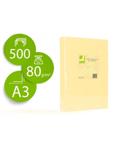 Paper color q-connect din a3 80gr...