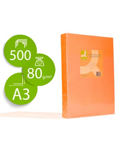 Paper color q-connect din a3 80gr...