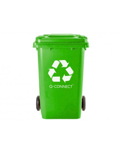 Paperera contenidor q-connect plastic...