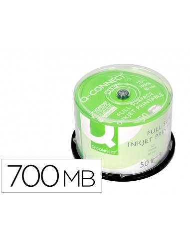 Cd-r q-connect amb superfície 100%...