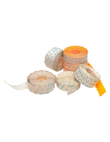 Etiquetes meto ondulades 26x16 mm pvp...