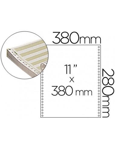 Paper continu 380x11 pautat caixa de...