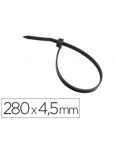 Brida 3m per exterior negre 280x4,5...