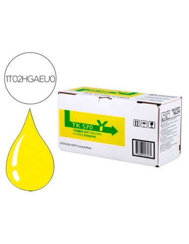 Toner kyocera laser tk570y per...