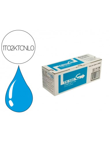 Toner tk580c kyocera -mita fs-c5150dn...