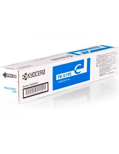 Toner tk-5195c kyocera 1t02r4cnl0/cyan