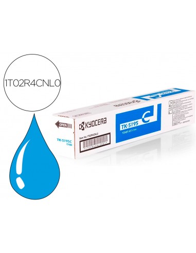 Toner tk-5195c kyocera 1t02r4cnl0/cyan