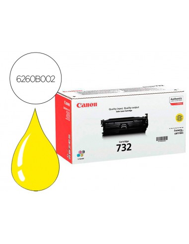 Toner canon 732y lbp7780 groc