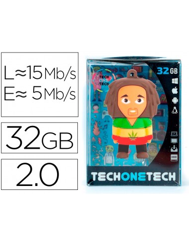 Memòria usb tech on tech bob 32 gb