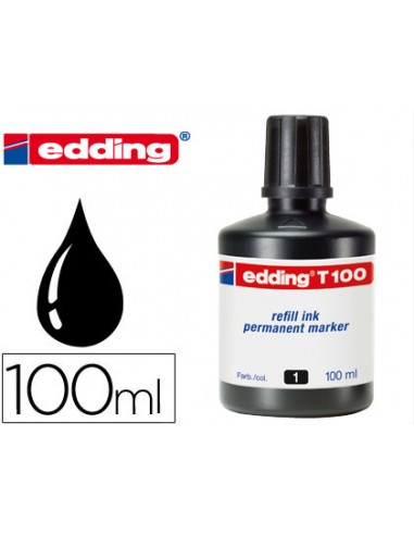 Tinta retolador edding t-100 negre...