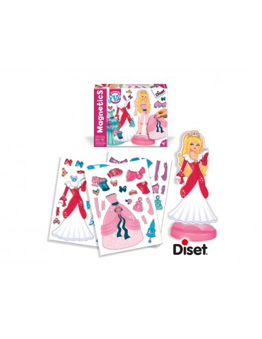 Joc diset magnètic vestits de princeses