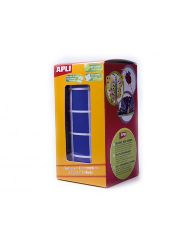 Gomets autoadhesius quadrats 20x20 mm...