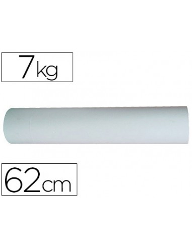 Paper blanc bobina ample 62 cm...