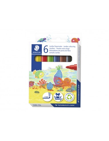 Retolador staedtler color jumbo traç...