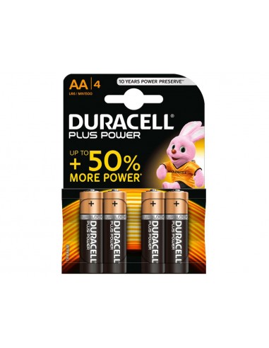 Pila duracell alcalina plus aa...