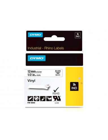 Cinta dymo vinil blanc 12mm x 5,5mt...