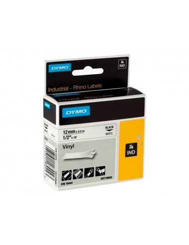 Cinta dymo vinil blanc 12mm x 5,5mt...