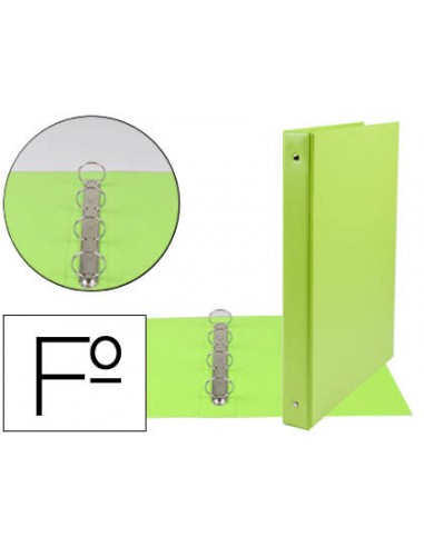 Carpeta liderpapel 4 anelles 25 mm...