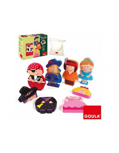 Puzle goula infantil personatges...