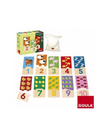 Puzle goula infantil duo 1-10