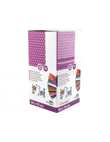 Paper celofan liderpapel 50x70 cm...
