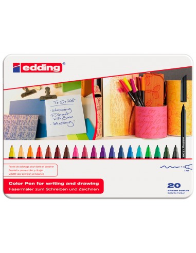 Retolador edding punta fibra 1200...