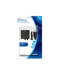 Cable hdmi a vga jack 3.5...
