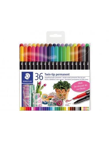 Retolador staedtler permanent doble...