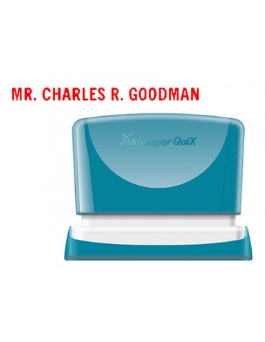 Segell x stamper quix personalitzable...