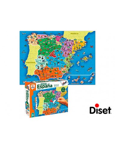 Joc diset didactico províncies d espanya