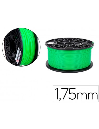 Filament 3d colido pla lluminós 1,75...