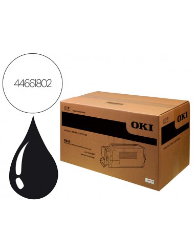 Toner oki laser sèrie b840 negre...
