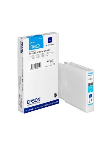 Ink-jet epson t04c2 cian 1700 pàgines