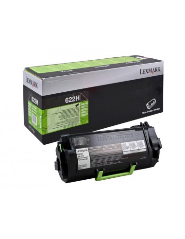 Toner làser lexmark 622h negre