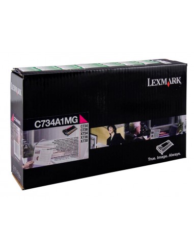 Toner làser lexmark c734 magenta 6000...
