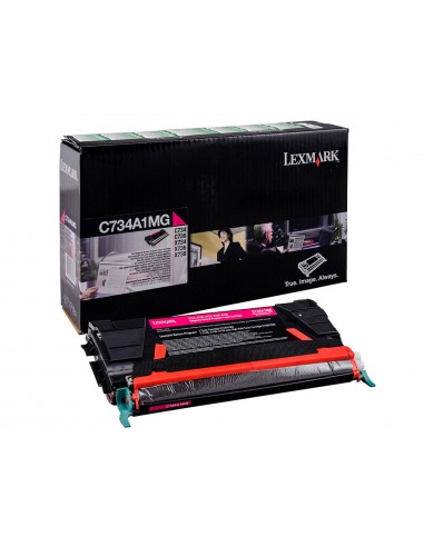 Toner làser lexmark c734 magenta 6000...