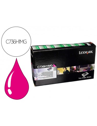 Toner làser lexmark c736h1mg magenta...