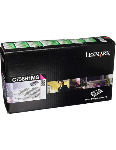 Toner làser lexmark c736h1mg magenta...