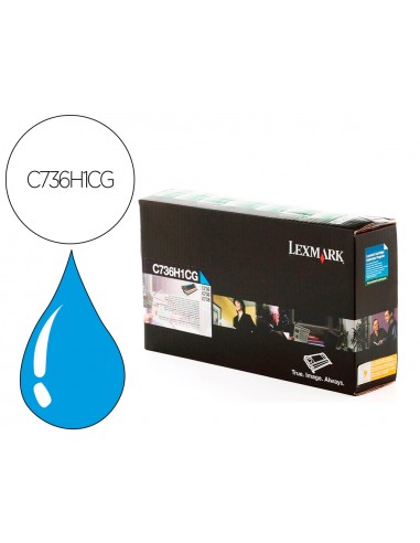 Toner làser lexmark c736h1cg 10000...