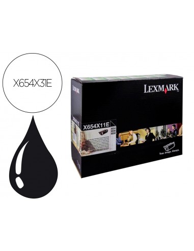 Toner lexmark laser x654x31e /...
