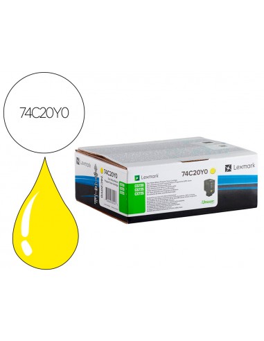 Toner lexmark laser 74c20y0 cx725de /...