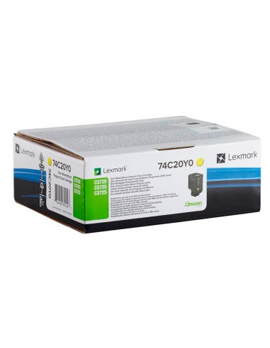 Toner lexmark laser 74c20y0 cx725de /...
