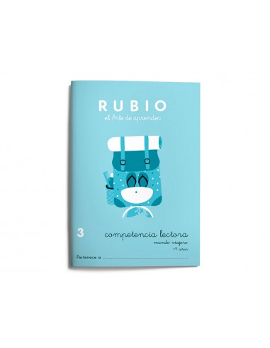 Quadern rubio competència lectora 3...