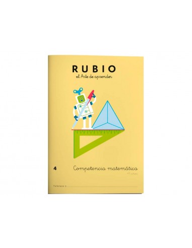 Quadern rubio competència matemàtica 4