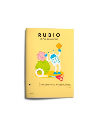 Quadern rubio competència matemàtica 6