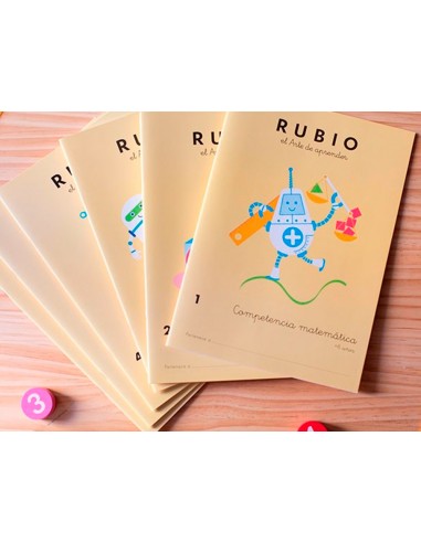 Quadern rubio competència matemàtica 6
