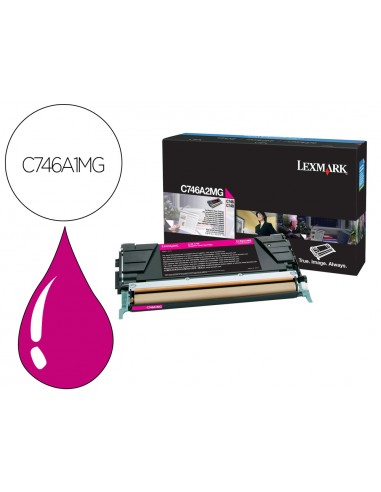 Toner lexmark làser c746a1mg c746 /...