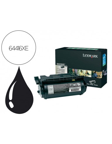 Toner lexmark laser t644 64416xe...
