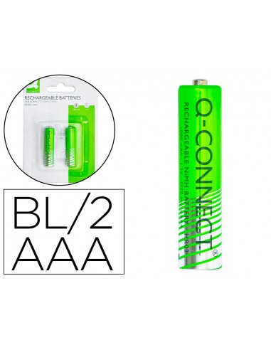 Pila q-connect alcalina aaa...